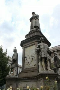 Памятник Леонардо да Винчи (Милан)